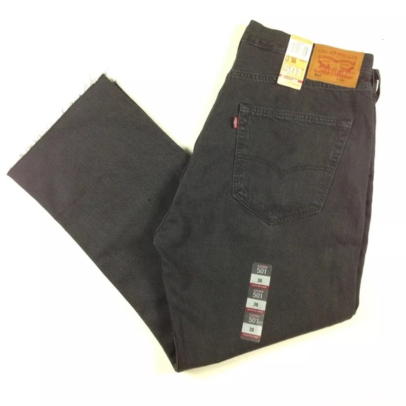 Levi's Men's 501 Original Custom Pleat Jeans - Picture 4 of 7